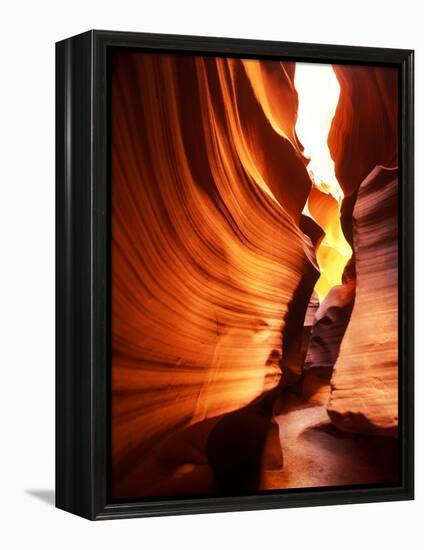 Antelope Canyon Silhouettes in Page, Arizona, USA-Bill Bachmann-Framed Premier Image Canvas