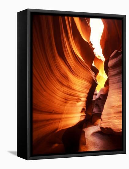 Antelope Canyon Silhouettes in Page, Arizona, USA-Bill Bachmann-Framed Premier Image Canvas