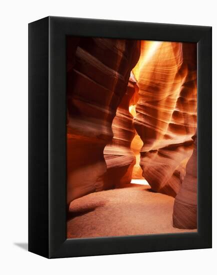 Antelope Canyon Silhouettes in Page, Arizona, USA-Bill Bachmann-Framed Premier Image Canvas