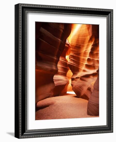 Antelope Canyon Silhouettes in Page, Arizona, USA-Bill Bachmann-Framed Photographic Print