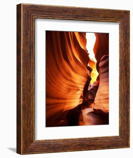 Antelope Canyon Silhouettes in Page, Arizona, USA-Bill Bachmann-Framed Premium Photographic Print