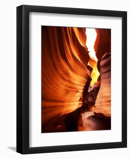 Antelope Canyon Silhouettes in Page, Arizona, USA-Bill Bachmann-Framed Photographic Print