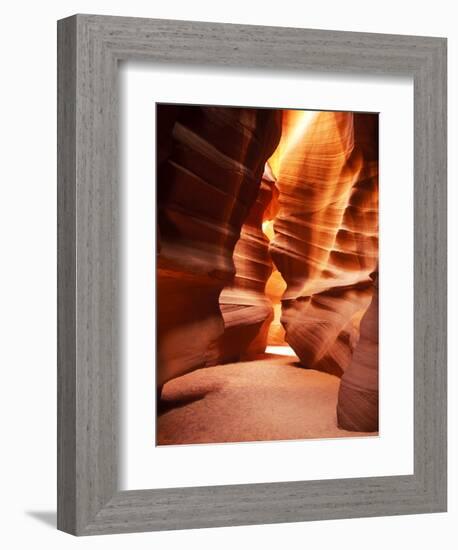 Antelope Canyon Silhouettes in Page, Arizona, USA-Bill Bachmann-Framed Photographic Print