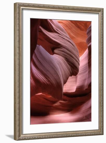 Antelope Canyon Twist-Vincent James-Framed Photographic Print