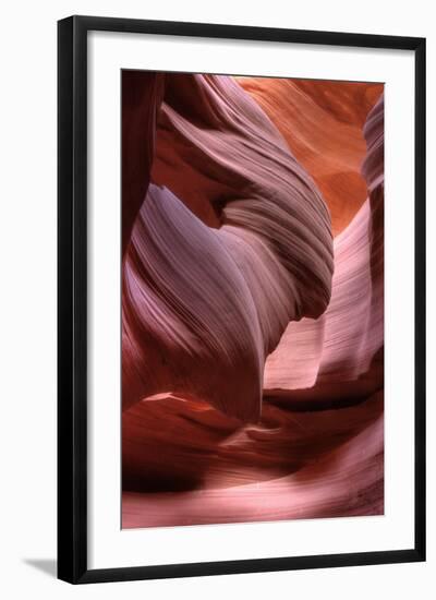 Antelope Canyon Twist-Vincent James-Framed Photographic Print
