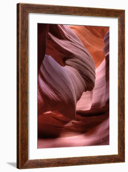 Antelope Canyon Twist-Vincent James-Framed Photographic Print