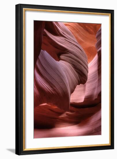 Antelope Canyon Twist-Vincent James-Framed Photographic Print