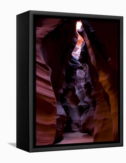 Antelope Canyon, Upper Canyon, Slot Canyon, Arizona, USA-Thorsten Milse-Framed Premier Image Canvas