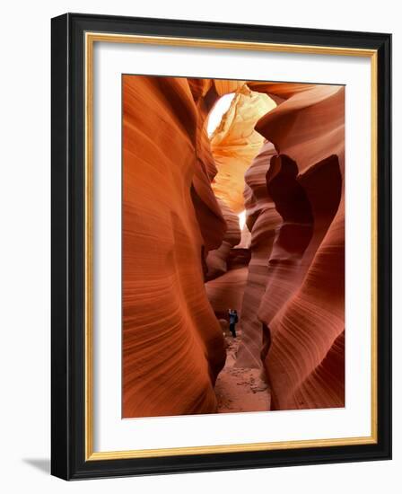 Antelope Canyon-Matt York-Framed Photographic Print