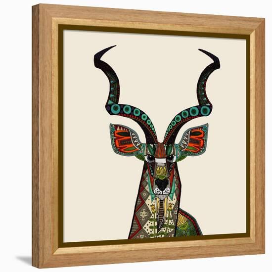Antelope Ivory-Sharon Turner-Framed Stretched Canvas