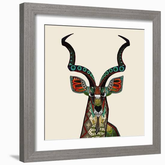 Antelope Ivory-Sharon Turner-Framed Art Print