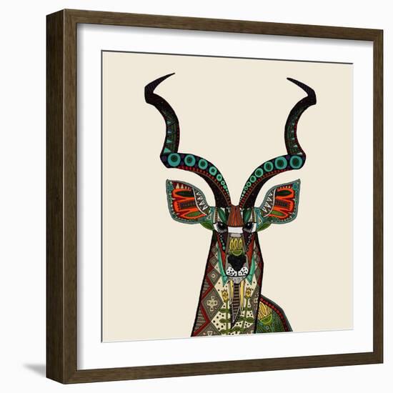 Antelope Ivory-Sharon Turner-Framed Art Print