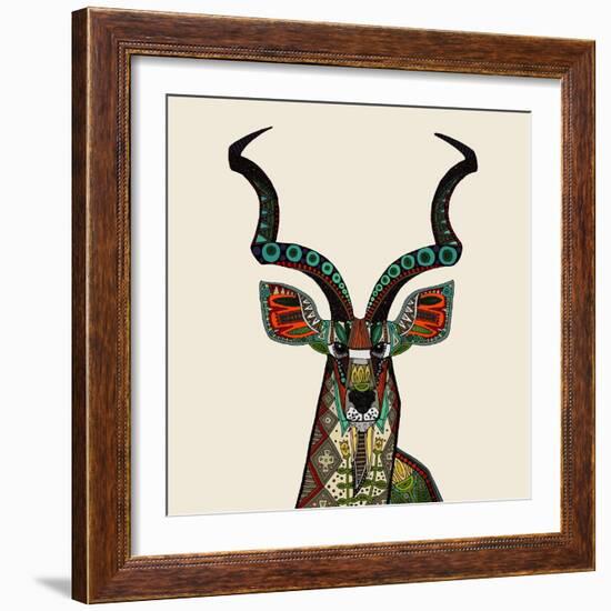 Antelope Ivory-Sharon Turner-Framed Art Print