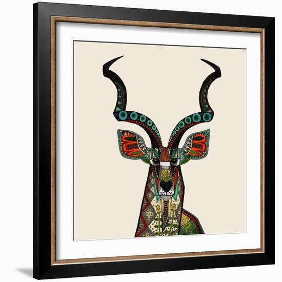 Antelope Ivory-Sharon Turner-Framed Art Print