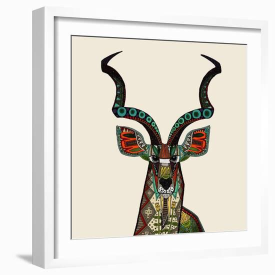 Antelope Ivory-Sharon Turner-Framed Art Print