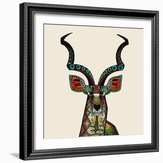 Antelope Ivory-Sharon Turner-Framed Art Print