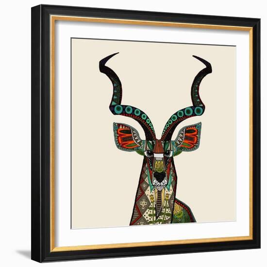 Antelope Ivory-Sharon Turner-Framed Art Print