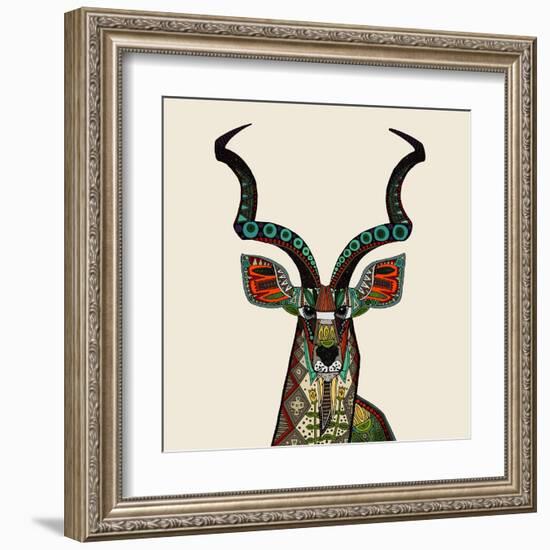 Antelope Ivory-Sharon Turner-Framed Art Print