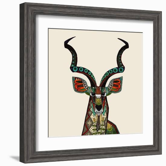 Antelope Ivory-Sharon Turner-Framed Art Print