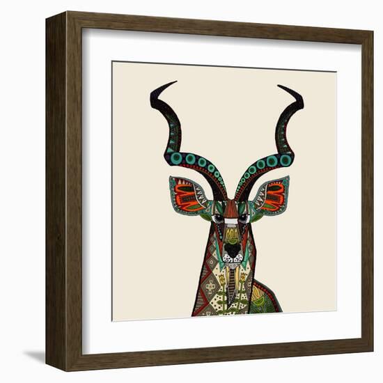 Antelope Ivory-Sharon Turner-Framed Art Print