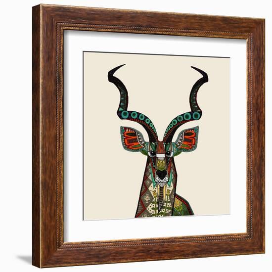 Antelope Ivory-Sharon Turner-Framed Art Print