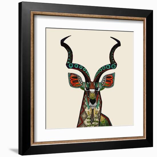 Antelope Ivory-Sharon Turner-Framed Art Print