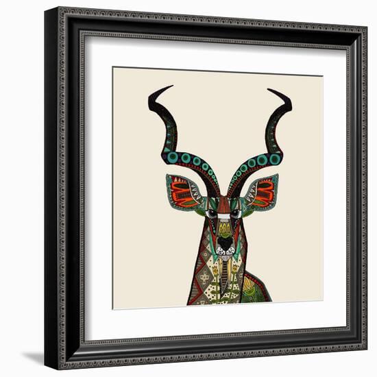 Antelope Ivory-Sharon Turner-Framed Art Print