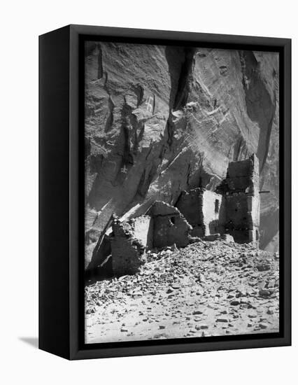 Antelope Ruin - Canon del Muerto-Edward S. Curtis-Framed Premier Image Canvas