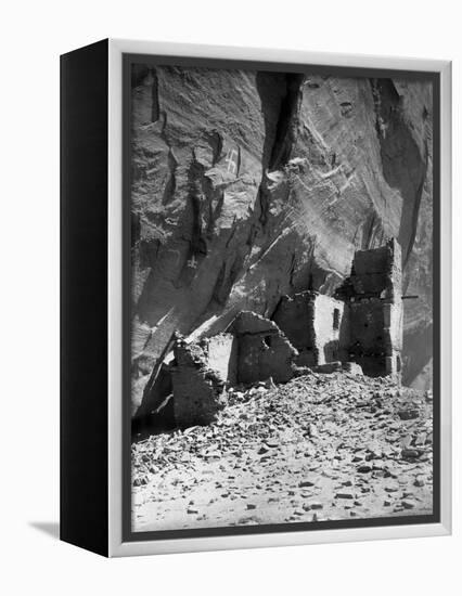 Antelope Ruin - Canon del Muerto-Edward S. Curtis-Framed Premier Image Canvas