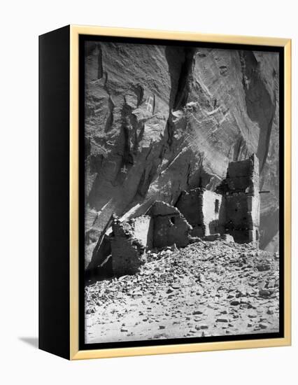 Antelope Ruin - Canon del Muerto-Edward S. Curtis-Framed Premier Image Canvas