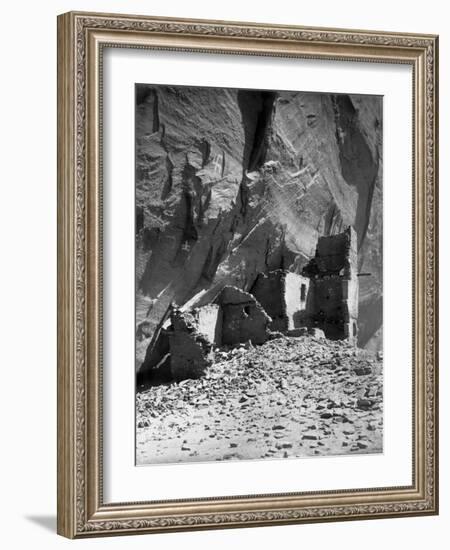 Antelope Ruin - Canon del Muerto-Edward S. Curtis-Framed Photographic Print