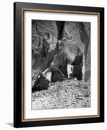 Antelope Ruin - Canon del Muerto-Edward S. Curtis-Framed Photographic Print