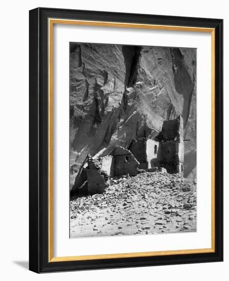 Antelope Ruin - Canon del Muerto-Edward S. Curtis-Framed Photographic Print