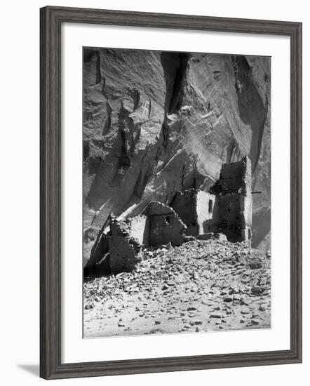 Antelope Ruin - Canon del Muerto-Edward S. Curtis-Framed Photographic Print