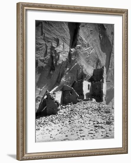 Antelope Ruin - Canon del Muerto-Edward S. Curtis-Framed Photographic Print