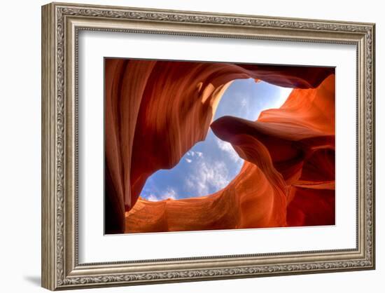 Antelope Slot Canyon Arizona-null-Framed Art Print