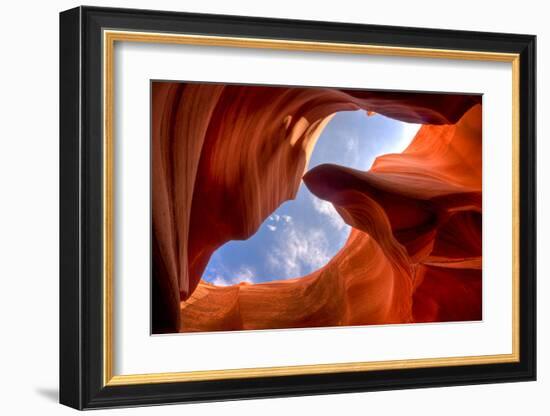 Antelope Slot Canyon Arizona-null-Framed Art Print