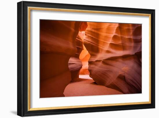 Antelope Slot Canyon in Arizona-Paul Brady-Framed Photographic Print