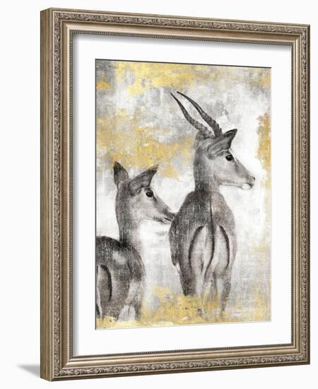 Antelope-Dina Peregojina-Framed Art Print