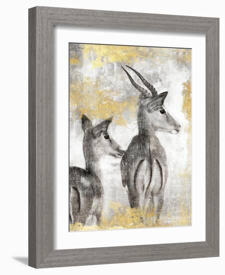 Antelope-Dina Peregojina-Framed Art Print