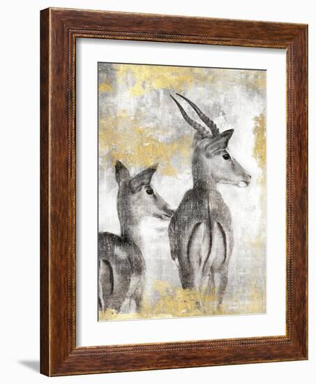 Antelope-Dina Peregojina-Framed Art Print