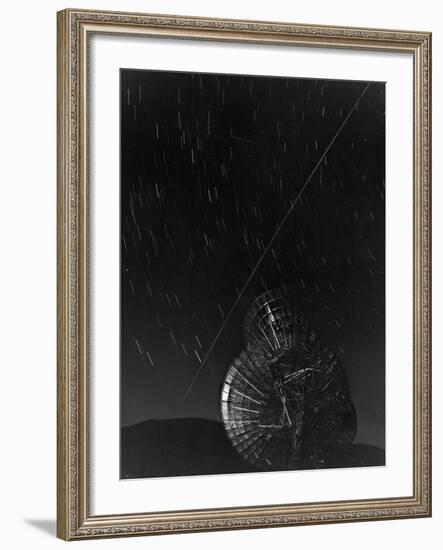 Antenna Bouncing First Message Off Echo I Satellite-Grey Villet-Framed Photographic Print