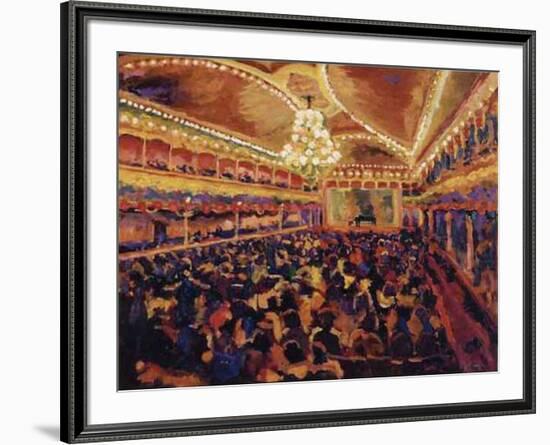 Antes del Concierto-Bautista-Framed Art Print