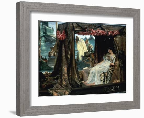 Anthony and Cleopatra, 1883-Sir Lawrence Alma-Tadema-Framed Giclee Print