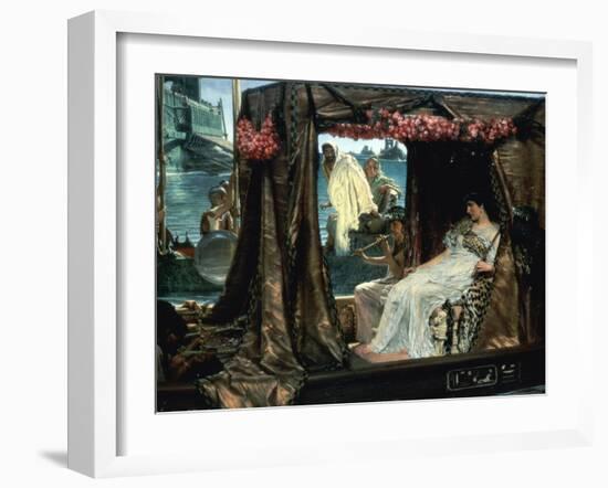 Anthony and Cleopatra, 1883-Sir Lawrence Alma-Tadema-Framed Giclee Print
