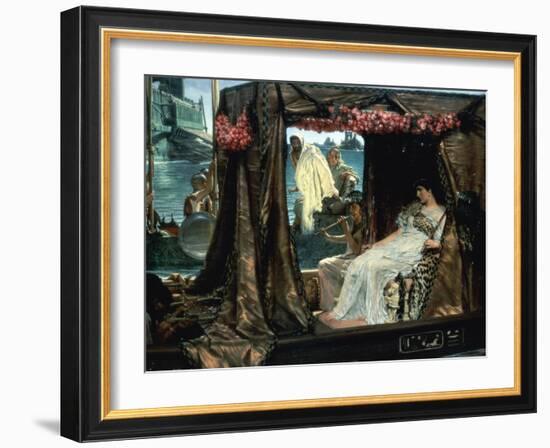 Anthony and Cleopatra, 1883-Sir Lawrence Alma-Tadema-Framed Giclee Print