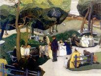 In the Park, 1922-Anthony Angarola-Giclee Print