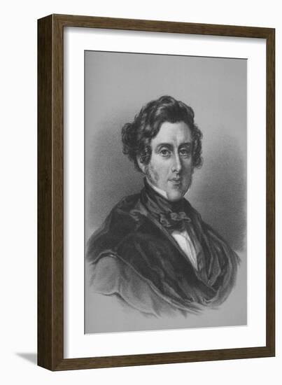 Anthony Ashley Cooper, 7th Earl of Shaftesbury, British politician, mid 19th century-Unknown-Framed Giclee Print