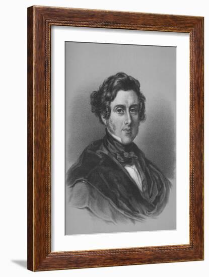 Anthony Ashley Cooper, 7th Earl of Shaftesbury, British politician, mid 19th century-Unknown-Framed Giclee Print