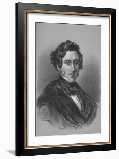 Anthony Ashley Cooper, 7th Earl of Shaftesbury, British politician, mid 19th century-Unknown-Framed Giclee Print